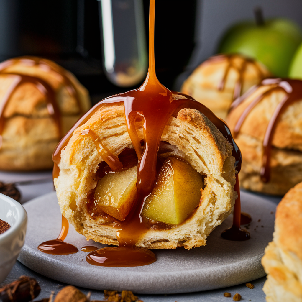 Air Fryer Apple Pie Bombs Recipe