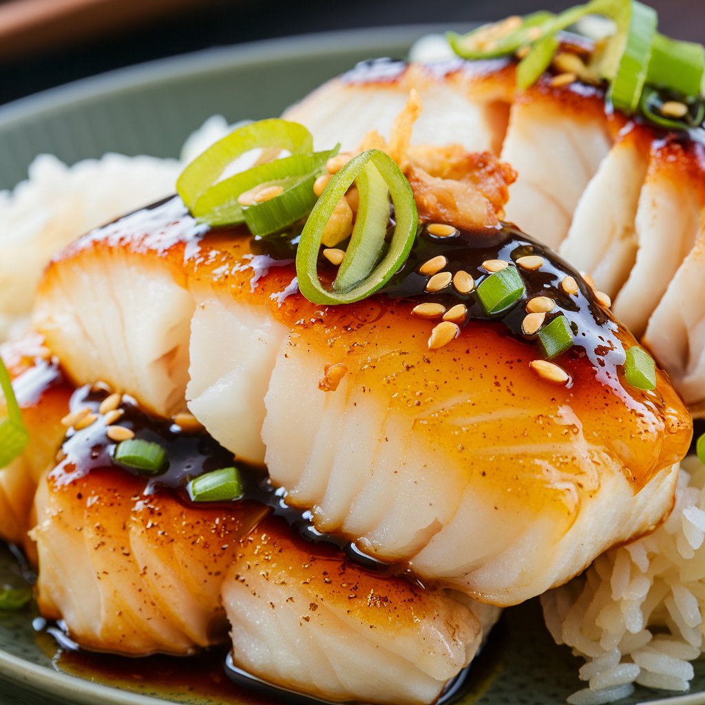 Ginger Soy Glazed Cod Recipe