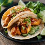 Irresistible Teriyaki Chicken Tacos with Creamy Sesame Cucumber